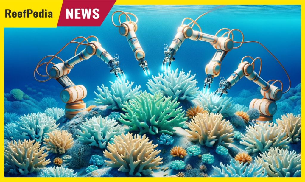 Robots and Artificial Intelligence in coral reef restoration - Reef Pedia