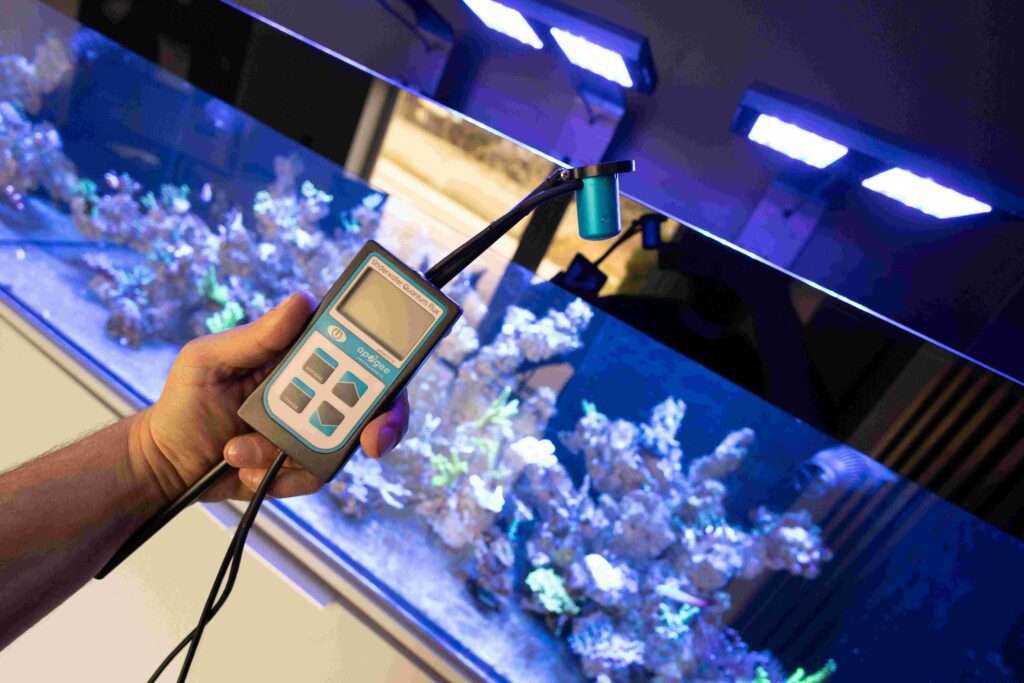 The best PAR - measurement in an aquarium